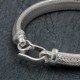 Bracelet en argent Snake Triangle 7mm