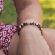 Bracelet pierre rhodonite