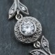 Bracelet d'exception pierre zirconium & marcassites