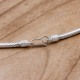 Sautoir rond en argent - 4mm