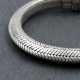 Bracelet en argent Snake Triangle 8mm