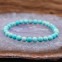 Bracelet pierre howlite turquoise