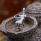 Pendentif éléphant en argent