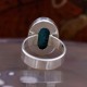 Bague en argent et pierre turquoise