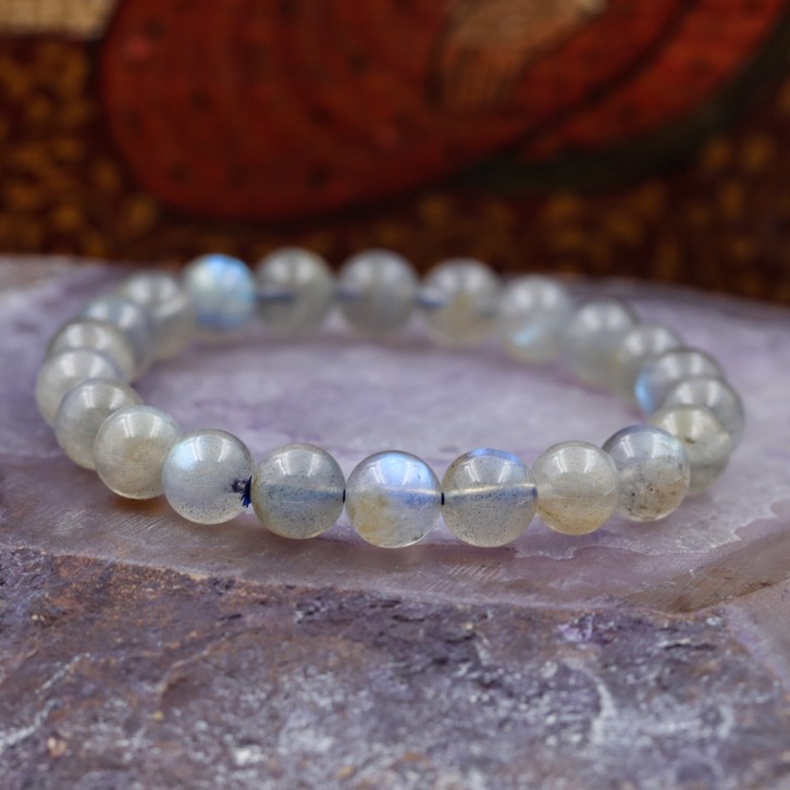 Bracelet pierre labradorite - 8mm