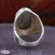 Bague en argent et pierre labradorite