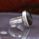 Bague en argent et pierre labradorite