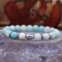 Bracelet bouddha et pierre amazonite
