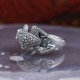 Bague d'exception grenouille en argent