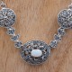 Collier d'exception en argent et pierre Opale