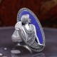 Bague d'exception en argent et pierre lapis lazuli