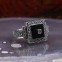 Bague d'exception en argent, marcassites et pierre Onyx