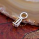 Pendentif en argent et pierre citrine
