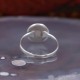 Bague en argent et perle de rivière