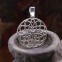 Pendentif en argent fleur de vie