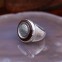 Bague en argent et pierre cornaline