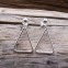 Boucles d'oreilles d'exception en argent