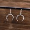 Boucles d'oreilles d'exception en argent