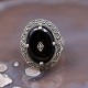 Bague d'exception pierre onyx