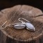 Boucles d'oreilles en argent et pierre de lune