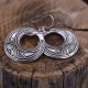 Boucles d'oreilles en argent