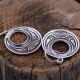 Boucles d'oreilles en argent