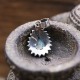 Pendentif en argent et pierre larimar