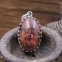 Pendentif en argent et pierre rhodonite