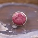 Bague en argent et pierre thulite