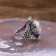 Bague en argent et pierre de lune