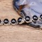 Bracelet en argent et pierre onyx