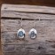 Boucles d'oreilles en argent et pierre labradorite