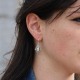 Boucles d'oreilles en argent