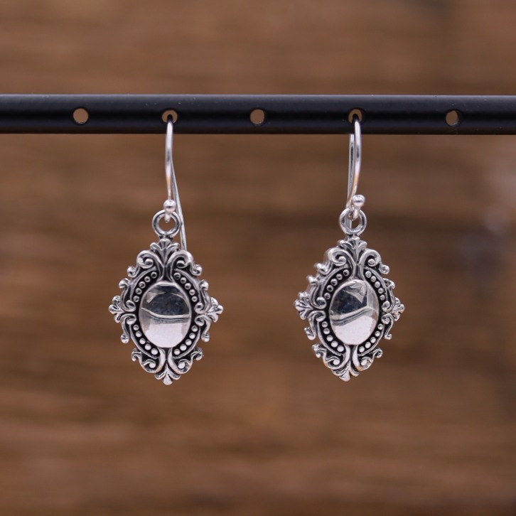 Boucles d'oreilles en argent