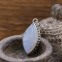 Pendentif en argent et pierre de lune