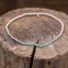 Bracelet perles Argent et pierre Jade - Taille bracelet - 17cm