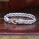 Bracelet en argent snake Kâli