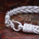 Bracelet en argent snake Kâli