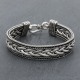 Bracelet en argent snake Kaleen