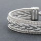 Bracelet en argent snake Kaleen