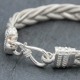 Bracelet en argent Snake Le Bambou