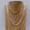 Chaine en argent maille gourmette