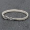 Bracelet en argent Snake New Hélène plat Enfant