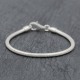 Bracelet en argent snake rond Enfant