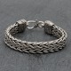 Bracelet en argent snake Hanuman