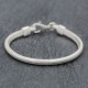 Bracelet en argent Snake New 1/2 Rond 3mm Enfant