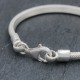 Bracelet en argent Snake New 1/2 Rond 3mm Enfant