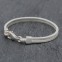 Bracelet en argent Snake New Plat Enfant - Non vieilli