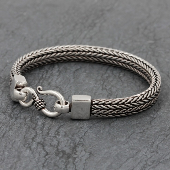 Bracelet en argent Snake Le Framboise