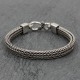 Bracelet en argent Snake Le Framboise